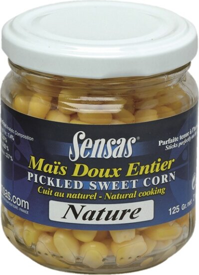 Sensas Csalizó kukorica-üveges NATURAL (natúr) 212ml