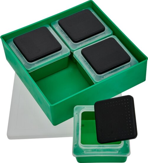 Sensas Csali tálca készlet Competition 5v1 Square Boxes