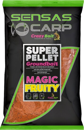 Sensas Etetőanyag Crazy Super Magic Fruity (gyümölcs) 1kg