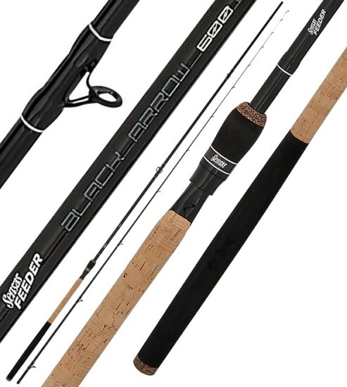 Sensas Black Arrow Feeder 600 3,9m M 60-100g (2+3)