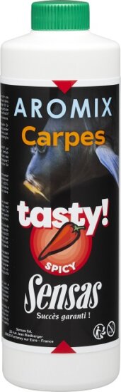 Sensas Attraktor Aromix Carp Tasty Spicy (fűszer) 500ml