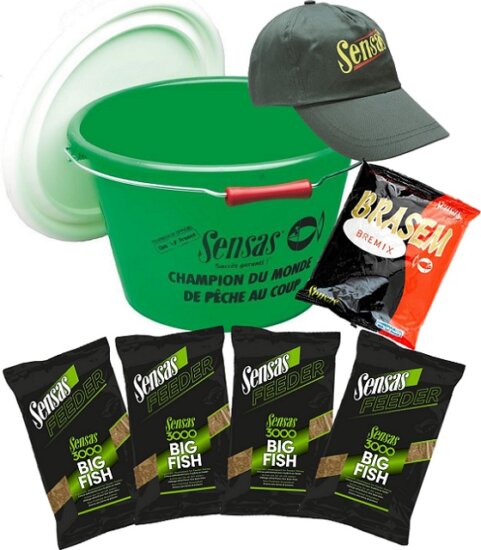 Sensas Etetőanyag Akció vödör 3000 Feeder Big Fish (feeder nagy hal)