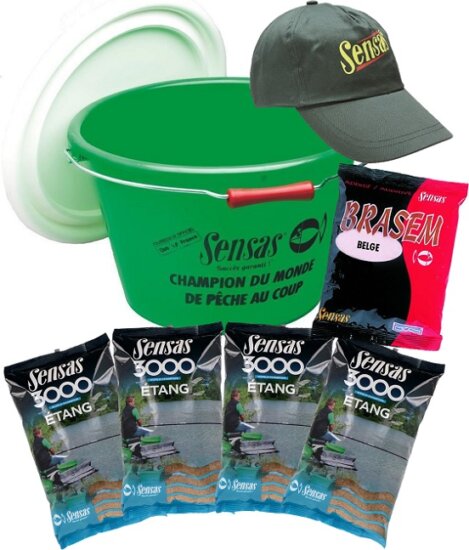 Sensas Etetőanyag Akció vödör 3000 Etang (tavak)