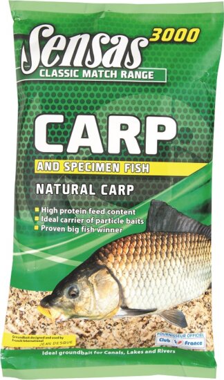 Sensas Etetőanyag 3000 UK Super Carp (ponty) 1kg