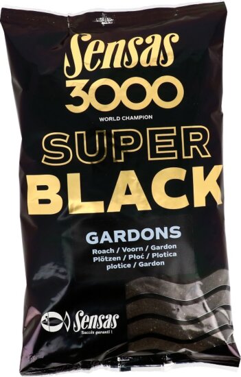 Sensas Etetőanyag 3000 Super Black (Koncér-fekete) 1kg