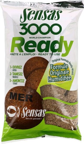 Sensas Etetőanyag 3000 Ready Mer (tenger) 1,25kg