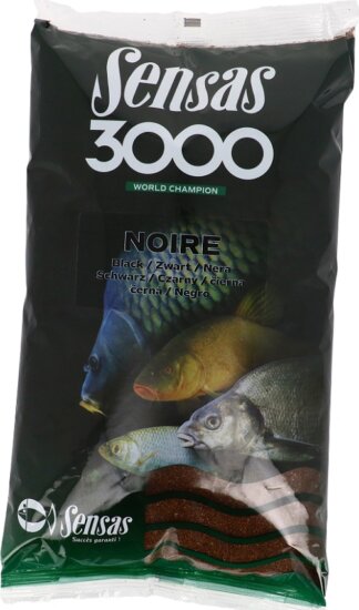 Sensas Etetőanyag 3000 Noire (koncér-fekete) 1kg