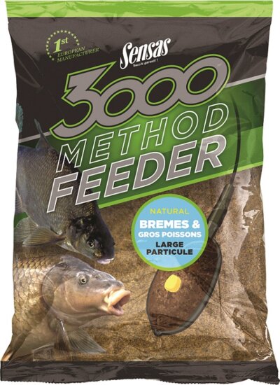 Sensas Etetőanyag 3000 Method Dévér G.P. 1kg