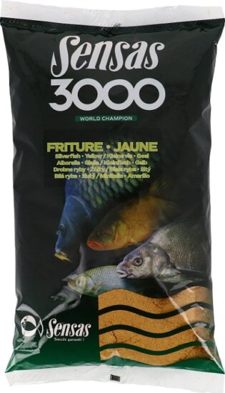 Sensas Etetőanyag 3000 Friture Jaune (apró hal sárga) 800g