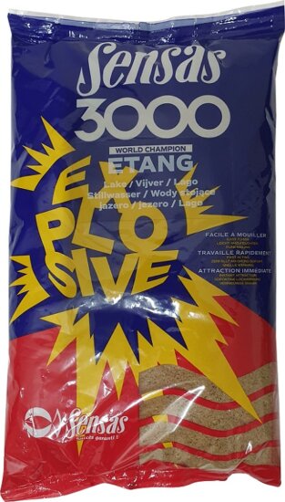 Sensas Etetőanyag 3000 Explosive Etang (tavak) 1kg