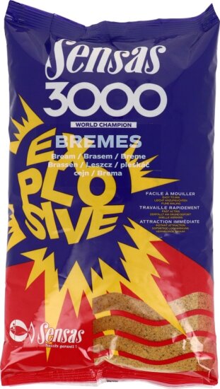 Sensas Etetőanyag 3000 Explosive Bremes (dévér) 1kg