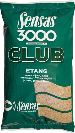 Sensas Etetőanyag 3000 Club Etang (tavak) 2,5kg