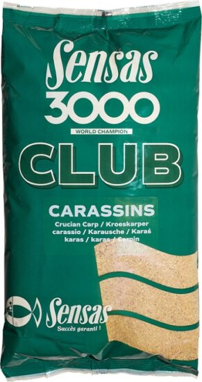 Sensas Etetőanyag 3000 Club Carassins (kárász) 1kg