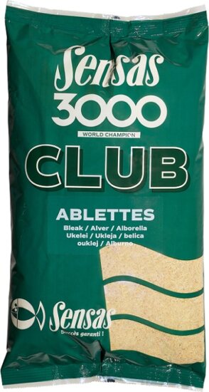 Sensas Etetőanyag 3000 Club Ablettes (küsz) 1kg