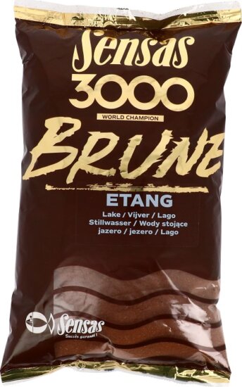 Sensas Etetőanyag 3000 Brune Etang (tavak-barna) 1kg