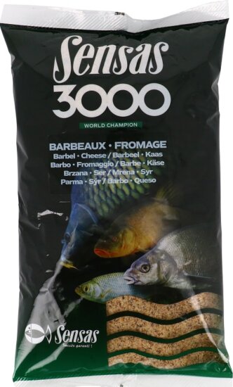 Sensas Etetőanyag 3000 Barbel Formage (sajtos márna) 1kg