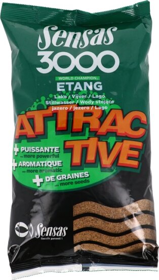 Sensas Etetőanyag 3000 Attractive Lake (tavak) 1kg