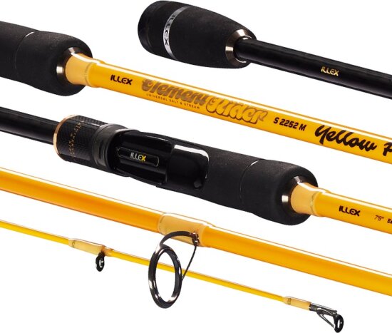 Illex Element Rider X5 S 2,25m M Yellow Flow 5-25g (2)