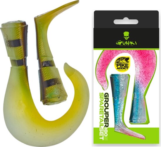 Gunki Tartalék farok rész Grouper 18cm S Wild Perch