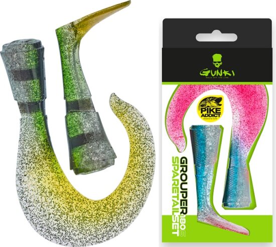 Gunki Tartalék farok rész Grouper 18cm S Blue Gill GB