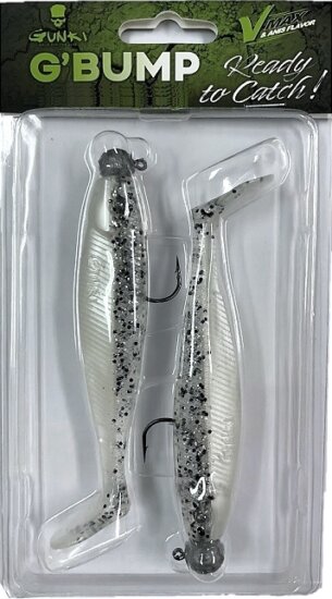 Gunki G Bump Ready To Catch 8,0cm 5g+7g 2db Salt&Pepper