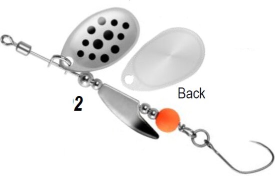 Rapture Axis Spinner 2.5g 2, körforgó villantó