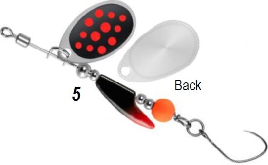 Rapture Axis Spinner 3,5g 5, körforgó villantó