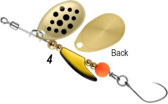 Rapture Axis Spinner 5g 4, körforgó villantó