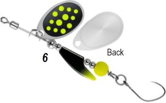 Rapture Axis Spinner 5g 6, körforgó villantó