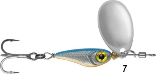 Rapture Crazy Spinner Minnow 10g 7