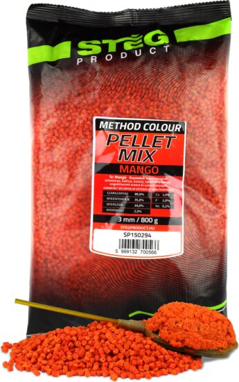 Stég Pellet Mix 800g 3mm Mango