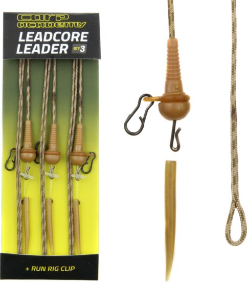 Carp Academy Komplett végszerelék ólombetétes zsinóron 3db/cs