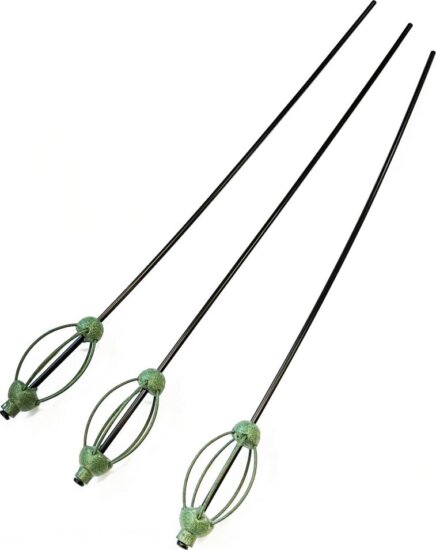 TÁVDOBÓ KOSÁR 5 BORDÁS HOSSZÚ SZINTER-ZÖLD 80G