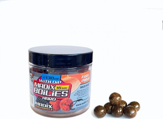 MADIX KEMÉNY BOILIE DIP-BEN 16MM HALAS 130G