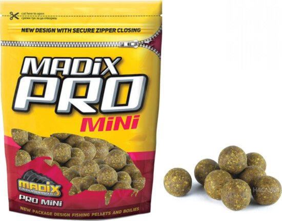 MADIX KEMÉNY BOILIE 16MM TINTAHAL&POLIP 250G