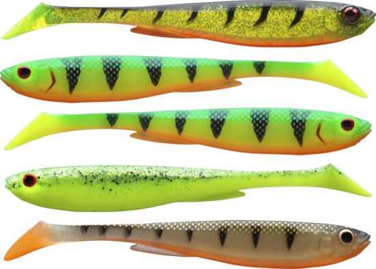 Daiwa Prorex Slim Shady , Flash Set (color mix 2, 13.5cm, 56.0g, 4db)