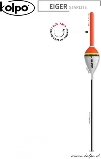 KOLPO EIGER VILÁGÍTÓ CSÖVES ÚSZÓ 2,0G