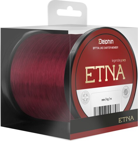 Monofil Delphin ETNA / bordó (0,369mm 10,0kg 3700m)