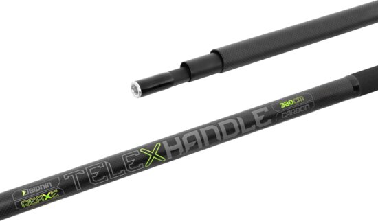 Merítőnyél Delphin REAXE TelexHANDLE (400cm)