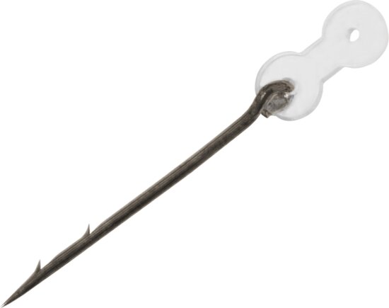 Delphin STINGER csalitüske+ szilikonkarikával / fekete / 12db (7mm)