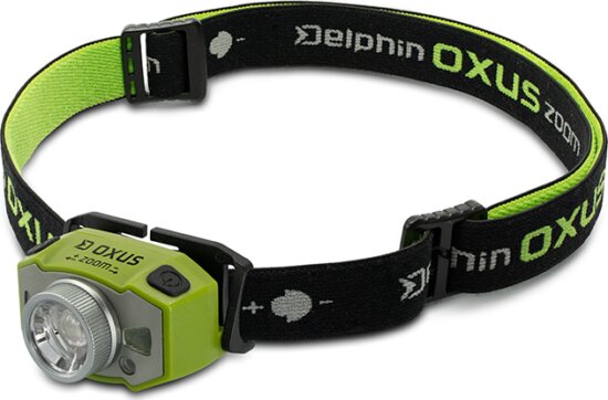 Delphin OXUS Zoom fejlámpa