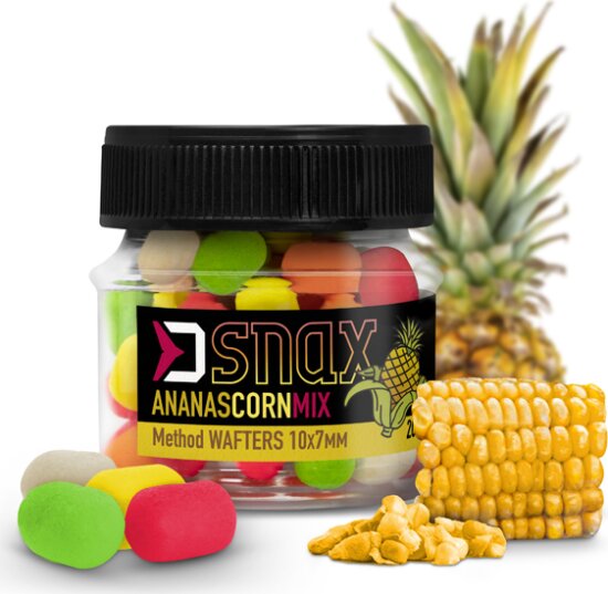 Delphin MIX D SNAX WAFT csali 10x7mm/20g (Kukorica-Ananász)