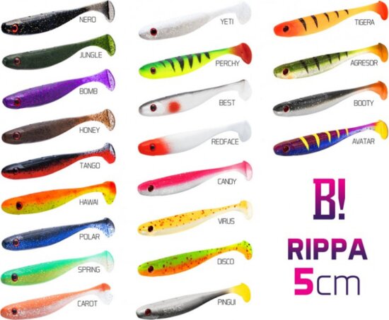 Delphin BOMB! Gumihal Rippa / 5db (5cm/HAWAI)