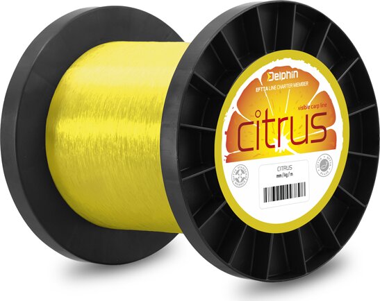 Delphin CITRUS / sárga (0,35mm 8,6kg 15000m)