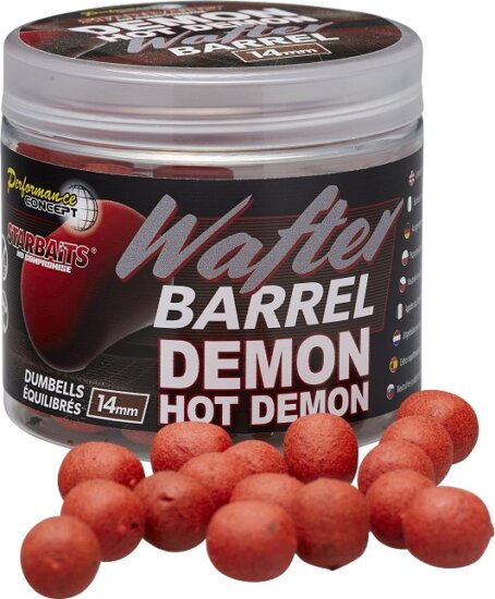Starbaits Wafter Hot Demon 50g 14mm