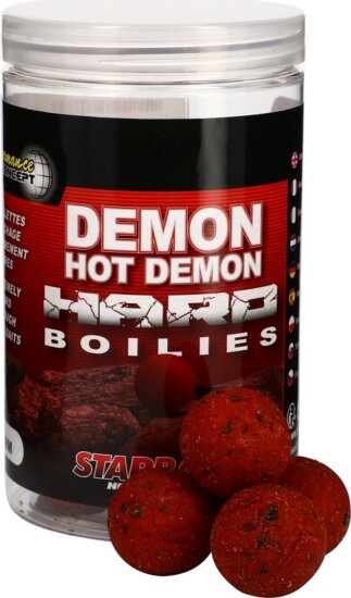 Starbaits Hard Boilies Hot Demon 200g 24mm