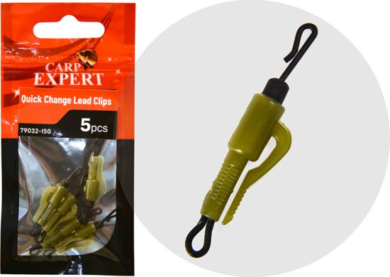 Carp Expert Quick Change Lead Clips