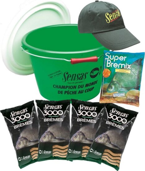 Sensas Akció vödör 3000 Bremes (dévér)