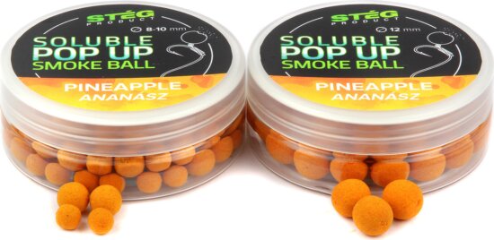 Stég Product Soluble Pop Up Smoke Ball 8-10mm Pineapple 20g