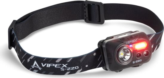 ANACONDA Headlamp Vipex S-220 led fejlámpa / 200-220lm / IPX6 vízállóság / max. üzemidő 6-8 óra
